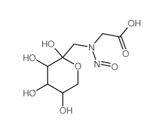 alpha-N-Nitroso-D-fructose-L-glycine Structure