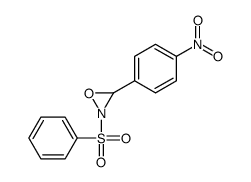 2-(benzenesulfonyl)-3-(4-nitrophenyl)oxaziridine结构式
