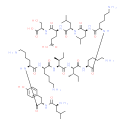 platelet factor 4 (59-70)结构式