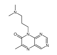 8-[3-(dimethylamino)propyl]-6-methylpteridin-7-one Structure