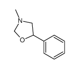 3-methyl-5-phenyl-1,3-oxazolidine结构式