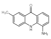 5-氨基-2-甲基-10H-吖啶-9-酮结构式