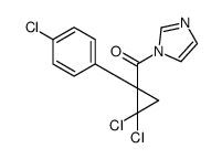 [2,2-dichloro-1-(4-chlorophenyl)cyclopropyl]-imidazol-1-ylmethanone Structure