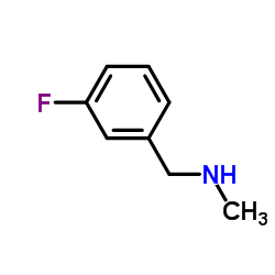 3-氟-N-甲基苄胺结构式