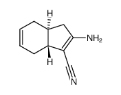 Indene-3-carbonitrile,2-amino-3a,4,7,7a-tetrahydro- (7CI)结构式