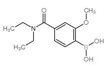 4-二乙基氨甲酰基-2-甲氧基苯硼酸图片