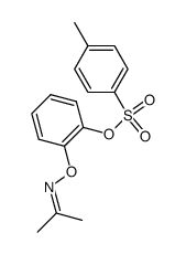 acetone O-<2-(tosyloxy)phenyl>oxime Structure
