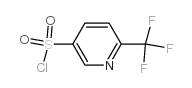 6-(三氟甲基)吡啶-3-磺酰氯结构式