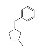 3-Methyl-1-benzylpyrrolidine结构式