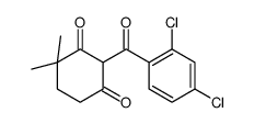 2-(2,4-dichlorobenzoyl)-4,4-dimethylcyclohexane-1,3-dione结构式