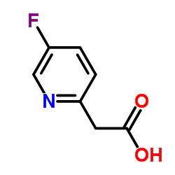5-Fluoropyridine-2-acetic acid Structure