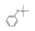 trimethyl(phenylsulfanyl)stannane Structure