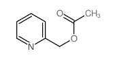 2-Pyridinemethanol,2-acetate Structure