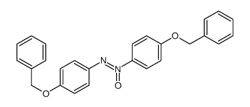 oxido-(4-phenylmethoxyphenyl)-(4-phenylmethoxyphenyl)iminoazanium结构式
