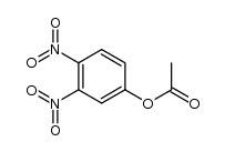 3,4-dinitro-phenyl-acetate结构式