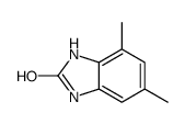 4,6-二甲基-1H-苯并[d]咪唑-2(3h)-酮结构式