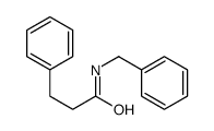 N-benzyl-3-phenylpropanamide Structure