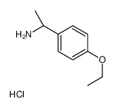 (S)-1-(4-乙氧基苯基)乙胺盐酸盐结构式