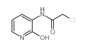 2-氯-n-(2-羟基吡啶-3-基)乙酰胺结构式