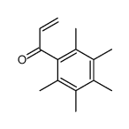 1-(2,3,4,5,6-pentamethylphenyl)prop-2-en-1-one Structure