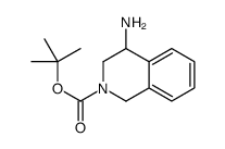 TERT-BUTYL 4-AMINO-3,4-DIHYDROISOQUINOLINE-2(1H)-CARBOXYLATE Structure
