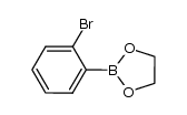 2-(2-bromophenyl)-1,3,2-dioxaborolane结构式