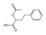 (αR)-Acetyloxybenzenebutanoic Acid结构式
