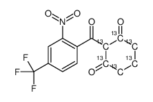 Nitisinone-13C6 Structure
