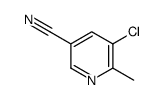 5-氯-6-甲基烟腈结构式