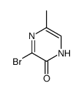 2-羟基-3-溴-5-甲基吡嗪结构式