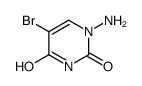 1-amino-5-bromouracil结构式