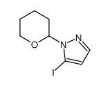 5-Iodo-1-(tetrahydro-2H-pyran-2-yl)-1H-pyrazole Structure