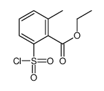 ethyl 2-chlorosulfonyl-6-methylbenzoate Structure