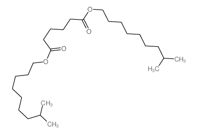 Hexanedioic acid,1,6-bis(8-methylnonyl) ester structure