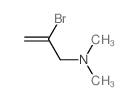 2-Propen-1-amine,2-bromo-N,N-dimethyl-结构式