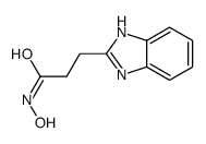 3-(1H-benzimidazol-2-yl)-N-hydroxypropanamide结构式