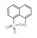 1-Naphthalenesulfonicacid, 8-chloro- Structure