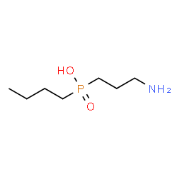 (3-aminopropyl)(n-butyl)phosphinic acid结构式