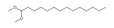 Tetradecanal dimethyl acetal Structure