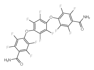 Benzamide,4,4'-[(2,3,5,6-tetrafluoro-p-phenylene)dioxy]bis[2,3,5,6-tetrafluoro- (8CI) picture