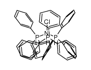 chlorotris(triphenylphosphine)nickel Structure
