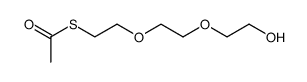 S-acetyl-PEG3-alcohol Structure