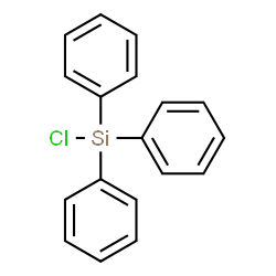 Chlorotriphenylsilane.结构式