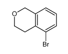 5-溴异苯并二氢吡喃结构式