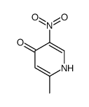 2-甲基-5-硝基吡啶-4-醇结构式