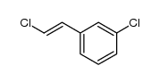 (E)-1-chloro-3-(2-chlorovinyl)benzene Structure