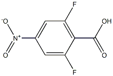 2,6-Difluoro-4-nitro-benzoic acid Structure