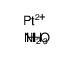 azane,platinum(2+),dihydrate Structure