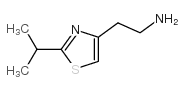 2-(2-异丙基-1,3-噻唑-4-基)乙胺双盐酸盐结构式