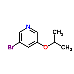 3-溴-5-异丙氧基吡啶结构式